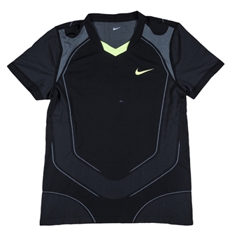 2010 Rafael Nadal US Open Match Worn Nike Shirt - 1st US Open Title! (MEARS)